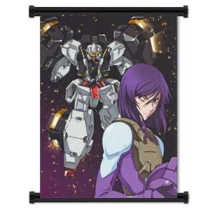  Mobile Suit Gundam 00 Tieria Erde Anime Fabric Wall Scroll 