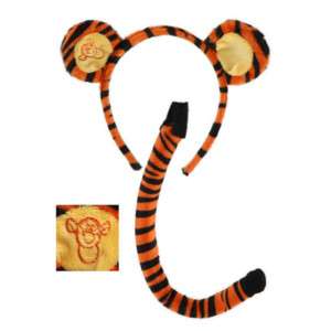 DISNEY Winnie the Pooh Tigger Ears and Tail Costume Kit  