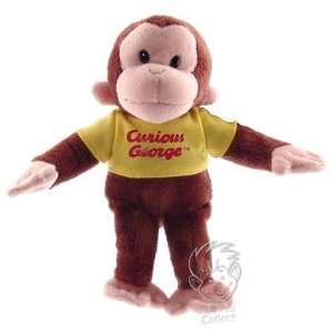  Curious George Yellow Shirt Beanbag: Toys & Games
