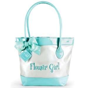 Embroidered Flower Girl Tote Bag: Kitchen & Dining