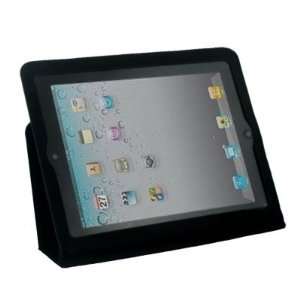    Black super Slim Leather Case With Stand For iPad2: Electronics
