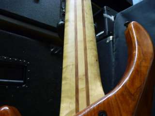   Custom 6 String Bass Guitar w Basslines pickups w Hard Case  