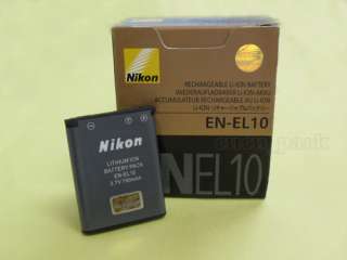 EN EL10 Battery For Nikon Coolpix S60 S200 S210 S220  