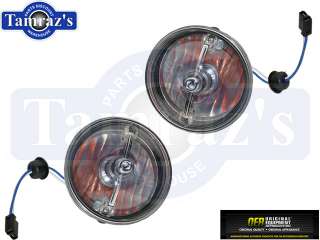 70 73 Camaro RS Rally Sport Park Lamp Assembly   Pair OER New  