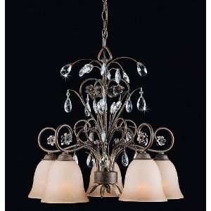   International Triarch Inc. Primavera Primavera 5 Lt. Chandelier Home