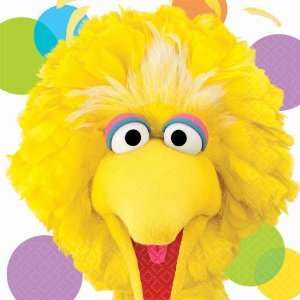   By Amscan Sesame Street Party Big Bird Lunch Napkins 