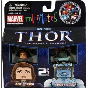  Thor Movie Exclusive Minimates Mini Figure 2Pack Jane Foster Frost 