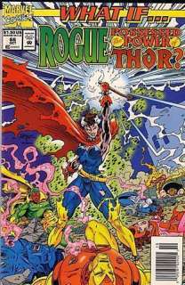 Marvel Comics What if ROGUE possesed the power of Thor? No.66 