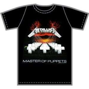    Metallica T Shirt   Master of Puppets   Large: Sports & Outdoors