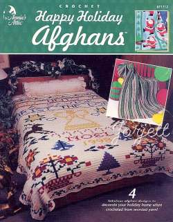 Happy Holiday Afghans, Annies holiday crochet patterns  