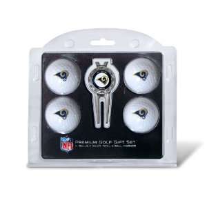    NFL St. Louis Rams 4 Golf Balls and Divot Tool: Sports & Outdoors