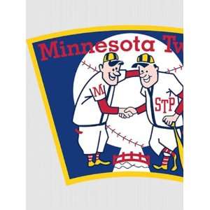 : Wallpaper Fathead Fathead MLB Players & Logos twins throwback Logo 