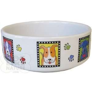  Cartoon Dogs Bowl   9 inch: Kitchen & Dining