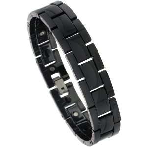   Therapeutic Bio Magnetic H Link Bracelet, 17/32 in. (14mm) in width