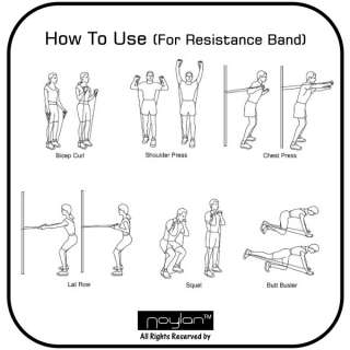 Resistance Bands Tube Standard Kit / High Band  