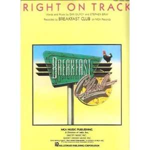  Sheet Music Right On Track Breakfast Club 14: Everything 