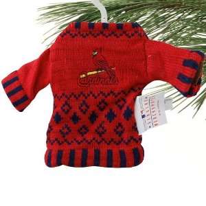  St. Louis Cardinals Knit Sweater Ornament (Set of 3 