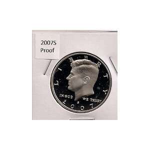  2007 S PROOF KENNEDY HALF DOLLAR 