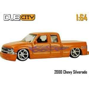  Dub City 1:64 2000 Chevy Silverado: Toys & Games