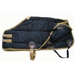 420 Denier Medium Weight Foal Blanket Black  Sports 