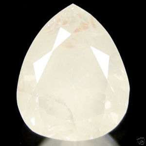 54 CT FANCY MILKY WHITE PEAR NATURAL DIAMOND!  