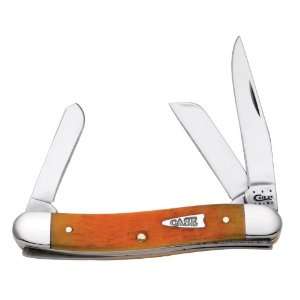   12835 Case Medium Stockman Knife, Orange Peel Bone: Home Improvement