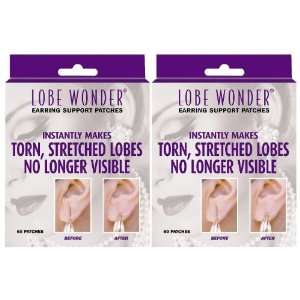  Lobe Wonder Support Patches for Earrings 60 ea Beauty