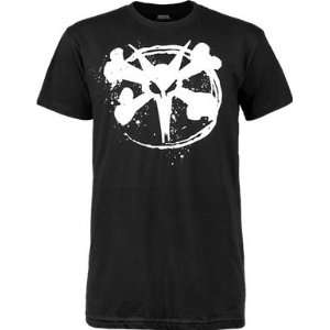    Bones T Shirt Circle Rat [X Large] Black