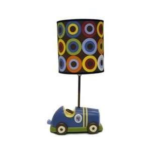  Kimberly Grant By Crown Craft Zoom Zoom Lamp & Shade Baby