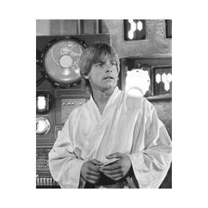  Star Wars Episode IV (ANH) Black and White Luke Skywalker 