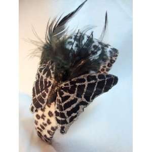    Spider Web Butterfly Black and Silver Headband: Everything Else