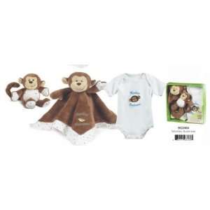 Monkey Business 3pc Baby Gift Set