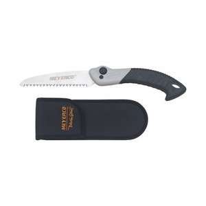 Meyerco Blackie Collins 15 Inch Folding Saw Comfort Grip Rubber Handle 