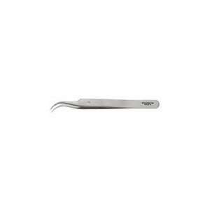   Tweezers with Curved Tips, 4 Star, 4 1/2