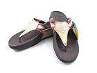 bronze red fitness work out tone up fit flop style sandals flip flops 
