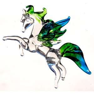  Unicorn Blown Glass Collectible Art Figurine: Everything 