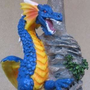 Blue Dragon Smoking Incense Bottle