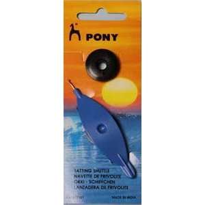  Pony Tatting Shuttle Blue Arts, Crafts & Sewing