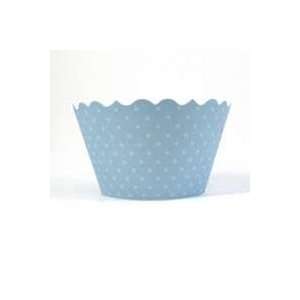    Swift Cupcake Wrap, Basics, blue, pack of 12: Kitchen & Dining