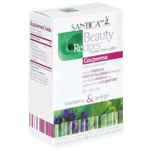  Santica Beauty Recipes Couperose, Blueberry & Ginkgo, 30 