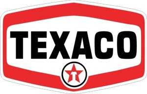 Vintage Texaco Gas Oil Gasoline Decal   The Best  
