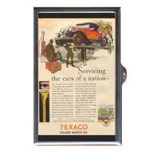  Texaco 1920s Gasoline Oil Ad Coin, Mint or Pill Box Made 