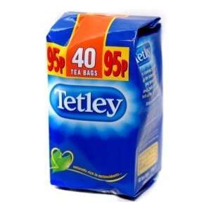 Tetley Tea (tea bags)   40 tea bags  Grocery & Gourmet 