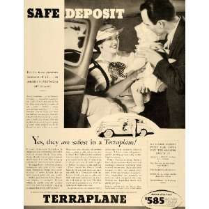  1935 Ad Antique Terraplane Automobile Pricing Detroit 
