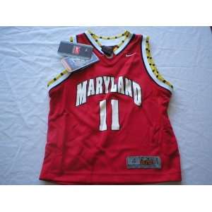  Maryland Terrapins Kids Nike Basketball Jersey Sports 