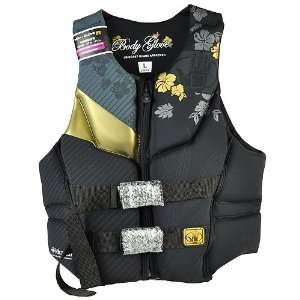  BodyGlove Womens Life Vest   Gold/Small Sports 
