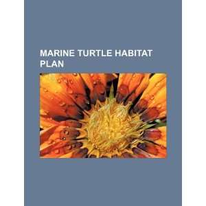  Marine turtle habitat plan (9781234064549) U.S 