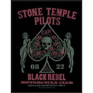  Stone Temple Pilots 2008 Concert Poster
