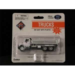  Boley International 3 Axle HD Dump Truck White/Silver 4105 