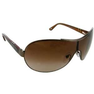  Persol 2304 618/13 Dark Brown Metal Sunglasses: Sports 